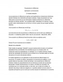 Ecuaciones en diferencia Aplicación a la Economía. Modelo de la telaraña