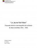 Le Jeune Karl Marx (El Joven Karl Marx)