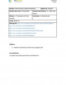 Reporte 8 computacion. Ambiente web