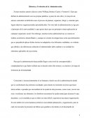 Historia y Evolución de la Administración. La Revolución Industrial