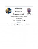 Etapa 1 Temas Selectos De Biologia