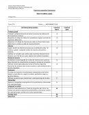 Pauta de evaluación Pantomima Obra: El médico a palos