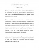 EL IMPUESTO ES BUENO O MALO PAGARLO?