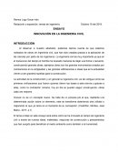 INNOVACIÓN EN LA INGENIERIA CIVIL