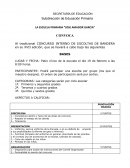 Concurso escolta