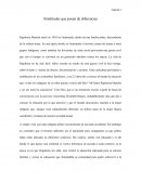 Similitudes que posan de diferencias