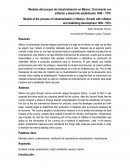 Modelos del proceso de industrialización en México: Crecimiento con inflación y desarrollo estabilizador 1940 – 1970