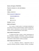 Nombre del Programa: TECNATURAL