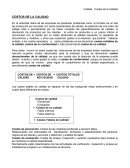 Costos Totales de la Calidad