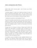 Autores contemporáneos sobre Mexicas