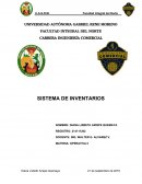 SISTEMA DE INVENTARIOS Método EOQ