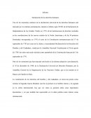 Informe Declaración de los derechos humanos