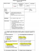 PRUEBA DE LECTURA COMPLEMENTARIA “Papá por un día”