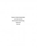 Programa de Vigilancia Epidemiológico