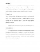 La revolución industrial, hasta la revolución tecnológica y los fenómenos globalizantes