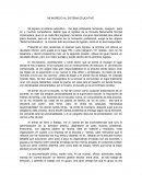 MI INGRESO AL SISTEMA EDUCATIVO