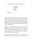 Como completa la Administracion publica