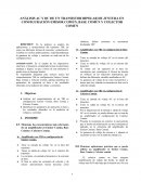 ANÁLISIS AC Y DC DE UN TRANSISTOR BIPOLAR DE JUNTURA EN CONFIGURACIÓN EMISOR COMÚN, BASE COMÚN Y COLECTOR COMÚN