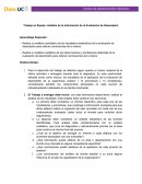 Trabajo en Equipo: Análisis de la información de la Evaluación de Desempeño