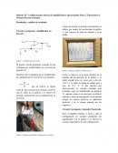 Informe IV: Configuraciones básicas de amplificadores operacionales Parte 2. Electrónicos I