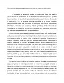 Reconociendo la base pedagógica y estructural de un programa de formación