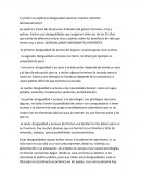 ¿Cómo se explica la desigualdad social en nuestro contexto latinoamericano?