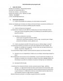Brief informativo para proyecto web