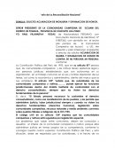 SOLICITUD DE ACLARACION