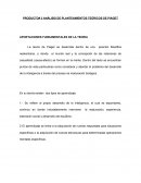 PRODUCTO # 3 ANÁLISIS DE PLANTEAMIENTOS TEÓRICOS DE PIAGET