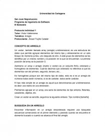 CONCEPTO DE ARREGLO. Página 1