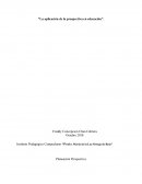 La aplicación de la prospectiva en educación