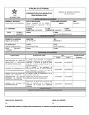 BITACORA DE ACTIVIDADES MODELO DE MEJORA CONTINUA