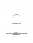 Conversión de sistemas numéricos