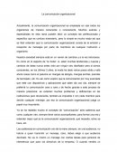 La comunicación organizacional