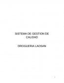 SISTEMA DE GESTION DE CALIDAD DROGUERIA LAOSAN