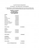 TALLER ESTADOS FINANCIEROS