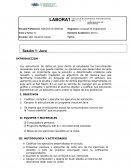 Laboratorio Lenguaje de programación