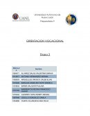 ORIENTACION VOCACIONAL Etapa 3