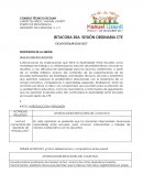 PROPÓSITOS DE LA SESIÓN . JARDÍN DE NIÑOS: “MANUEL LIZARDI”