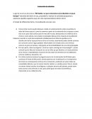 Evaluación de admisión