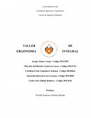 TALLER DE ERGONOMIA INTEGRAL
