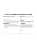 SITUACION DE APRENDIZAJE: SE ME HAN PERDIDO UNAS LETRAS