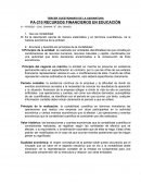 RECURSOS FINANCIEROS EN EDUCACIÓN