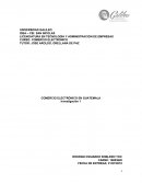 COMERCIO ELECTRÓNICO EN GUATEMALA