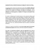 DIAGNOSTICO DEL CONTEXTO ESCOLAR, FAMILIAR Y SOCIO CULTURAL