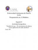 “Estudio de caso - El crecimiento de cultivos con la aplicación de ácido salicílico”