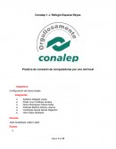 Practica de conexión de computadoras por una red local