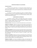 ESTRATEGIA DE LOS PRODUCTOS Y LOS SERVICIOS