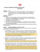 Dirección Estratégica (AD184) Examen Parcial