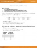 Medidas de tendencia no central